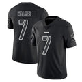 Vanessashop LV.Raiders #7 Quay Walker Player Black Limited Black Impact Home Game Stitched Jerseys