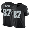 Vanessashop LV.Raiders #87 Michael Mayer Player Black Limited Vapor F.U.S.E. Home Game Stitched Jerseys