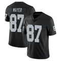 Vanessashop LV.Raiders #87 Michael Mayer Player Black Limited Vapor Untouchable Home Game Stitched Jerseys