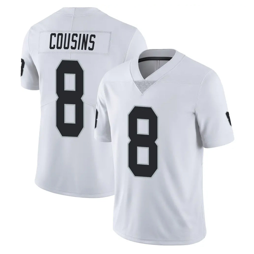 Vanessashop LV.Raiders #8 Kirk Cousins Player White Limited Vapor Untouchable Home Game Stitched Jerseys