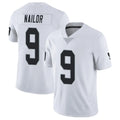 Vanessashop LV.Raiders #9 Jalen Nailor Player White Limited Vapor Untouchable Home Game Stitched Jerseys