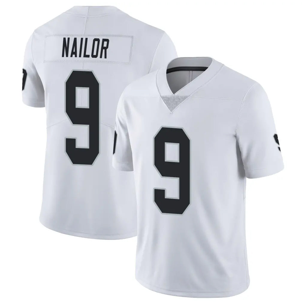Vanessashop LV.Raiders #9 Jalen Nailor Player White Limited Vapor Untouchable Home Game Stitched Jerseys