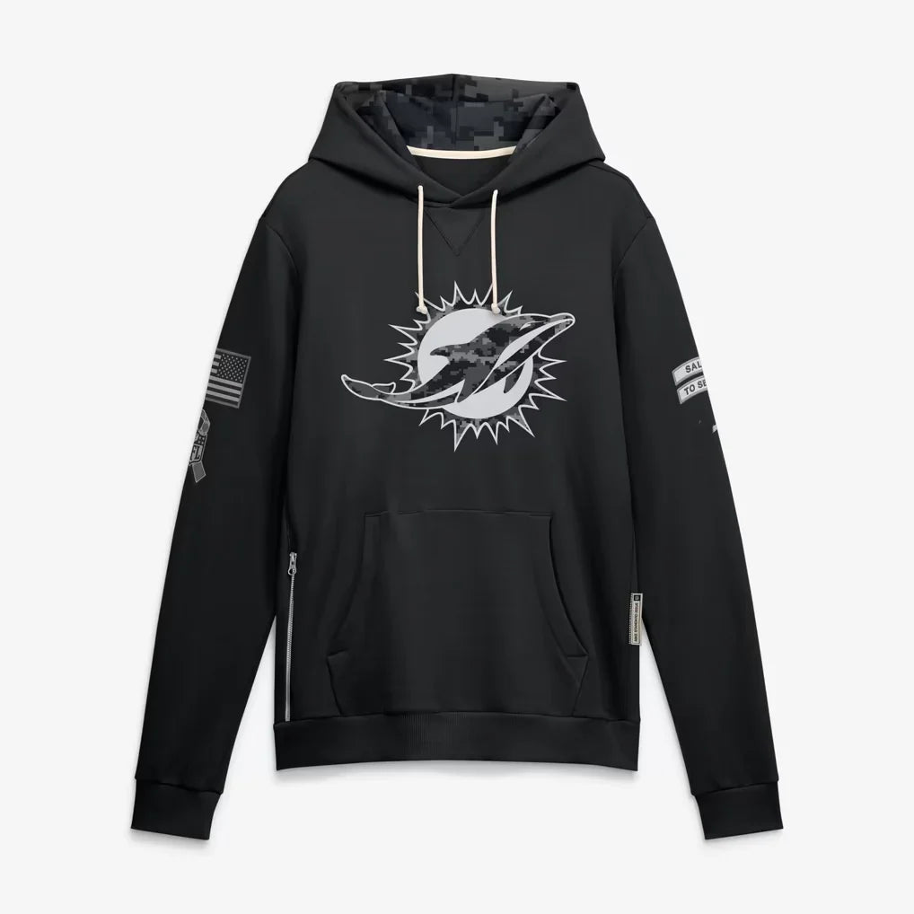 Vanessashop M.Dolphins 2026 Salute To Service Club Pullover Hoodie Cheap sale Birthday and Christmas gifts Stitched American Football Jersey