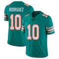 Vanessashop M.Dolphins #10 Jacob Rodriguez Player Aqua Limited Alternate Vapor Untouchable Home Game Stitched Jerseys