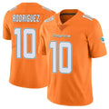 Vanessashop M.Dolphins #10 Jacob Rodriguez Player Orange Limited Home Game Stitched Jerseys