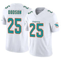 Vanessashop M.Dolphins #25 Tyrel Dodson Player White Limited Vapor F.U.S.E. Home Game Stitched Jerseys