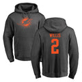 Vanessashop M.Dolphins #2 Malik Willis Player Darkgray Pullover Hoodies Limited Stitched Jerseys