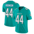 Vanessashop M.Dolphins #44 Chop Robinson Player Aqua Limited Vapor Untouchable Home Game Stitched Jerseys