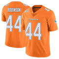 Vanessashop M.Dolphins #44 Chop Robinson Player Orange Limited Home Game Stitched Jerseys