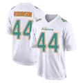Vanessashop M.Dolphins #44 Chop Robinson Player White Fashion Home Game Stitched Jerseys