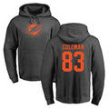 Vanessashop M.Dolphins #83 Kevin Coleman Jr. Player Darkgray Pullover Hoodies Limited Stitched Jerseys