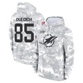Vanessashop M.Dolphins #85 Greg Dulcich Player Arctic Camo Salute to Service Hoodies Limited Game Stitched Jerseys
