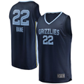 Vanessashop M.Grizzlies #22 Desmond Bane Navy Fast Break Replica Stitched Jerseys- Icon Edition
