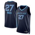 Vanessashop M.Grizzlies #27 Cameron Boozer Navy 2026 Draft Swingman Stitched Jerseys- Icon Edition