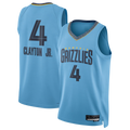 Vanessashop M.Grizzlies #4 Walter Clayton Jr. Light Blue Swingman Stitched Jerseys- Statement Edition
