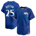 Vanessashop M.Twins #25 Byron Buxton Player Royal City Connect Limited Home Stitched Jerseys