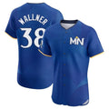 Vanessashop M.Twins #38 Matt Wallner Player Royal City Connect Limited Elite Home Stitched Jerseys