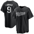 Vanessashop M.Twins #9 Trevor Larnach Player Black Home Game Stitched Jerseys