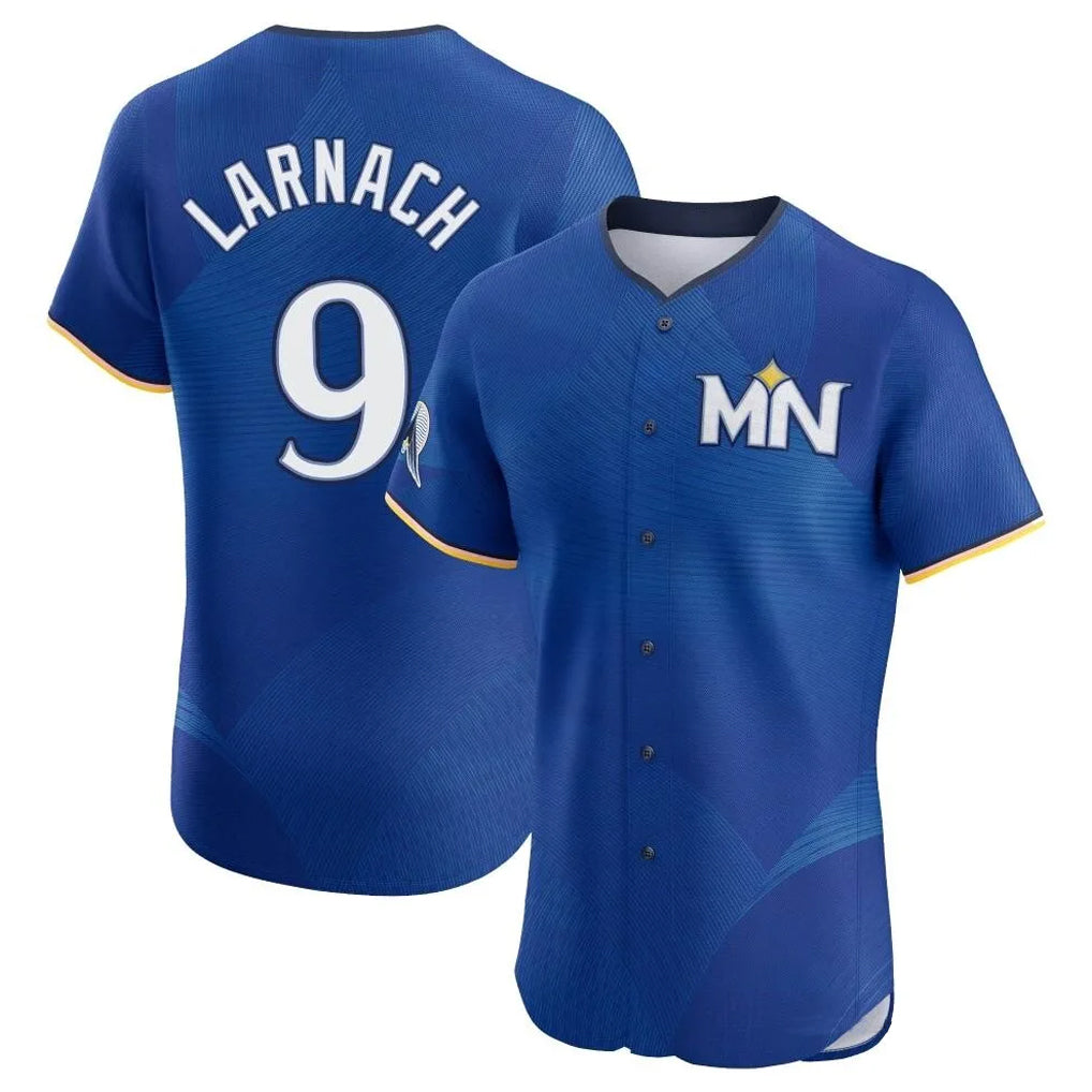 Vanessashop M.Twins #9 Trevor Larnach Player Royal City Connect Limited Elite Home Stitched Jerseys