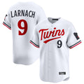 Vanessashop M.Twins #9 Trevor Larnach Player White Home Limited Stitched Jerseys