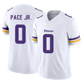 Vanessashop M.Vikings #0 Ivan Pace Jr. Player White Limited Vapor F.U.S.E. Home Game Stitched Jerseys