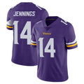 Vanessashop M.Vikings #14 Jauan Jennings Player Purple Limited Vapor Untouchable Home Game Stitched Jerseys
