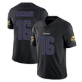 Vanessashop M.Vikings #16 Will Reichard Player Black Impact LImited Home Game Stitched Jerseys