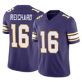 Vanessashop M.Vikings #16 Will Reichard Player Purple Limited Classic Vapor F.U.S.E. Home Game Stitched Jerseys