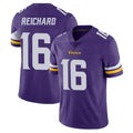 Vanessashop M.Vikings #16 Will Reichard Player Purple Limited Vapor Untouchable Home Game Stitched Jerseys
