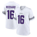 Vanessashop M.Vikings #16 Will Reichard Player White Alternate Home Game Stitched Jerseys