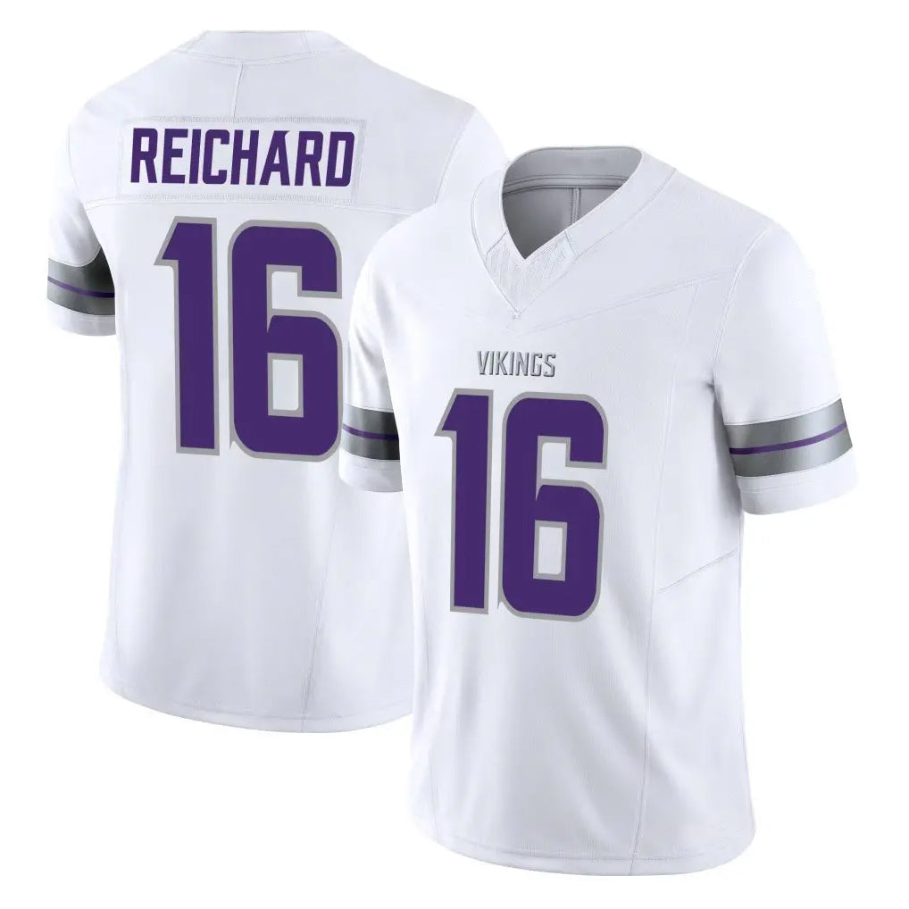 Vanessashop M.Vikings #16 Will Reichard Player White Limited Alternate Vapor F.U.S.E. Home Game Stitched Jerseys