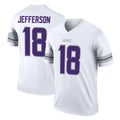 Vanessashop M.Vikings #18 Justin Jefferson Player White Alternate Legend Home Game Stitched Jerseys