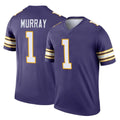 Vanessashop M.Vikings #1 Kyler Murray Player Purple Limited Classic Home Game Stitched Jerseys