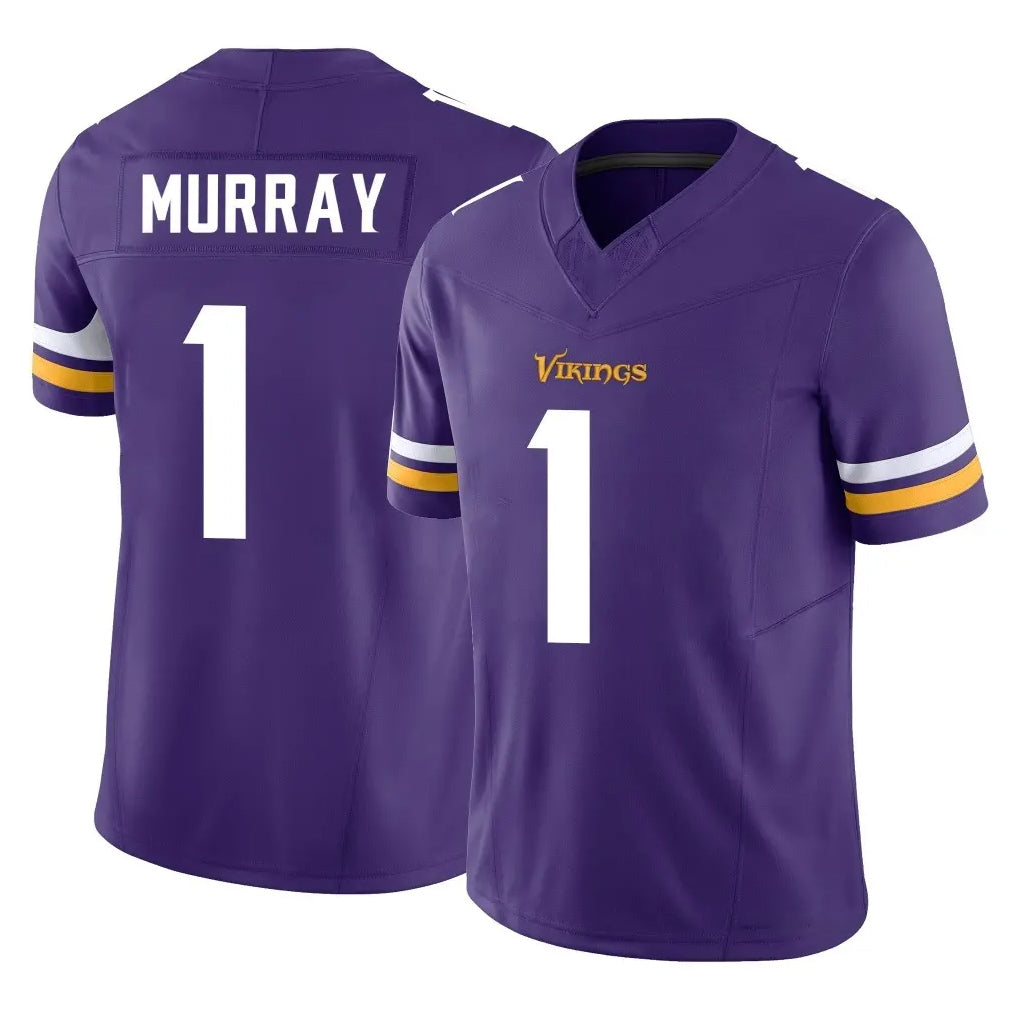 Vanessashop M.Vikings #1 Kyler Murray Player Purple Limited Vapor F.U.S.E. Home Game Stitched Jerseys