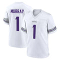 Vanessashop M.Vikings #1 Kyler Murray Player White Alternate Home Game Stitched Jerseys