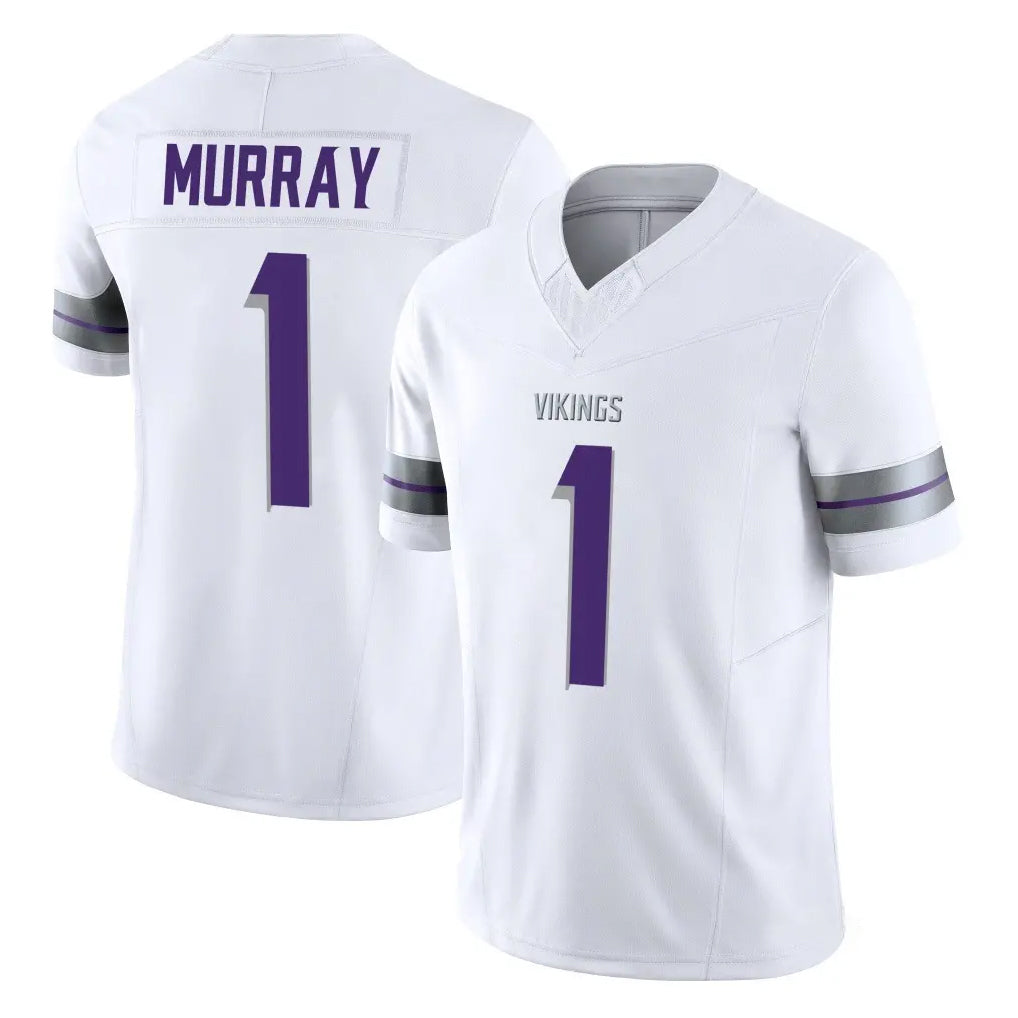 Vanessashop M.Vikings #1 Kyler Murray Player White Limited Alternate Vapor F.U.S.E. Home Game Stitched Jerseys
