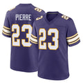 Vanessashop M.Vikings #23 James Pierre Player Purple Classic Home Game Stitched Jerseys