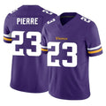 Vanessashop M.Vikings #23 James Pierre Player Purple Limited Vapor F.U.S.E. Home Game Stitched Jerseys