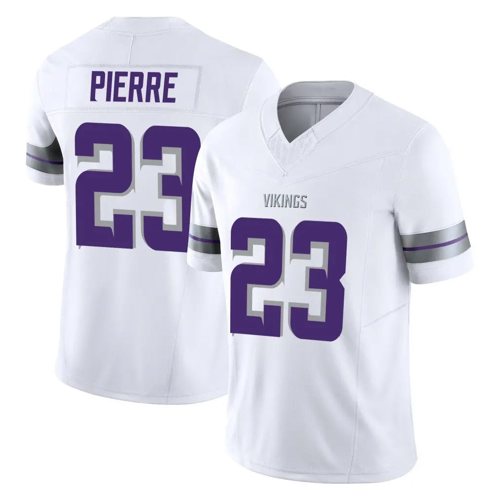 Vanessashop M.Vikings #23 James Pierre Player White Limited Alternate Vapor F.U.S.E. Home Game Stitched Jerseys