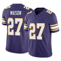 Vanessashop M.Vikings #27 Jordan Mason Player Purple Limited Classic Vapor F.U.S.E. Home Game Stitched Jerseys