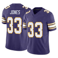 Vanessashop M.Vikings #33 Aaron Jones Sr. Player Purple Limited Classic Vapor F.U.S.E. Home Game Stitched Jerseys
