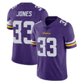 Vanessashop M.Vikings #33 Aaron Jones Sr. Player Purple Limited Vapor Untouchable Home Game Stitched Jerseys