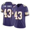 Vanessashop M.Vikings #43 Andrew Van Ginkel Player Purple Limited Classic Vapor F.U.S.E. Home Game Stitched Jerseys