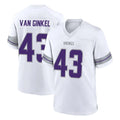 Vanessashop M.Vikings #43 Andrew Van Ginkel Player White Alternate Home Game Stitched Jerseys