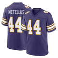 Vanessashop M.Vikings #44 Josh Metellus Player Purple Classic Home Game Stitched Jerseys