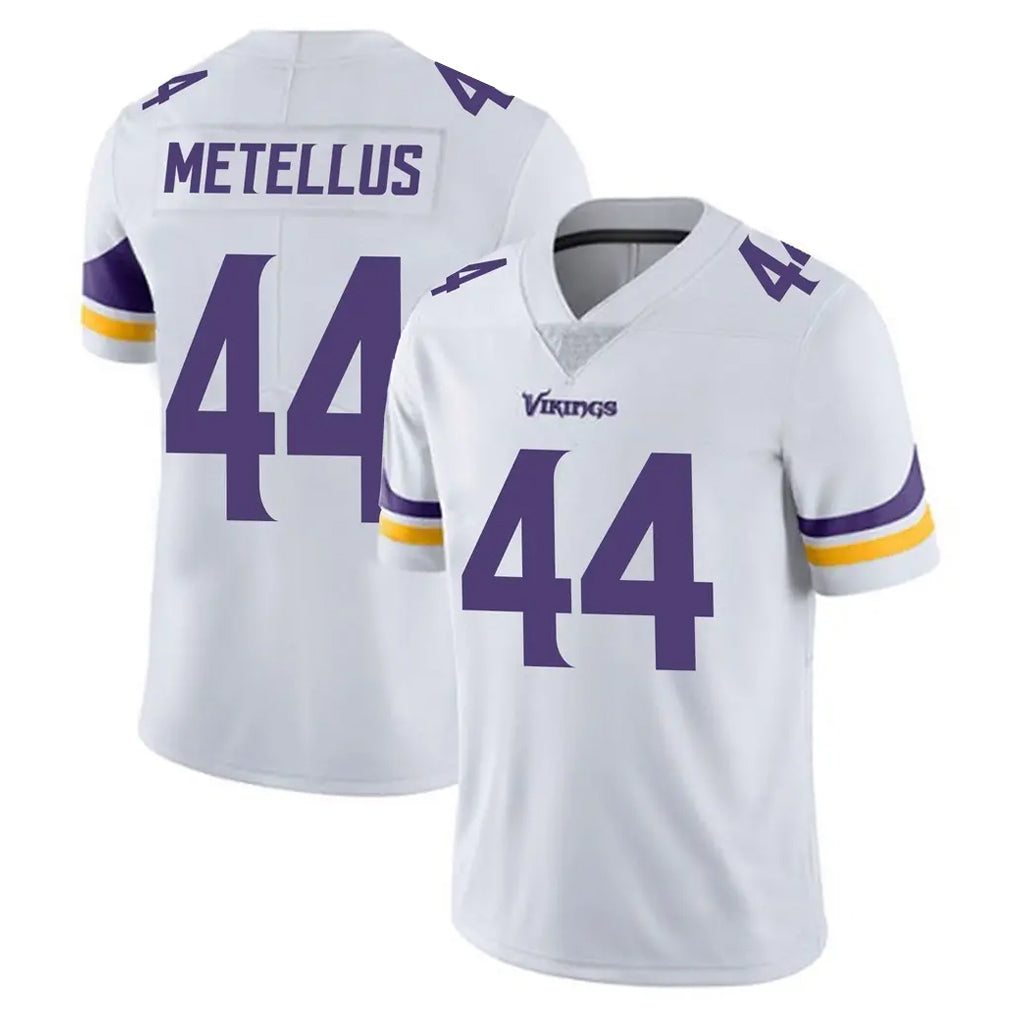 Vanessashop M.Vikings #44 Josh Metellus Player White Limited Vapor Untouchable Home Game Stitched Jerseys