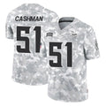 Vanessashop M.Vikings #51 Blake Cashman Player Arctic Camo Salute To Service Limited Game Stitched Jerseys