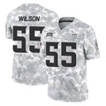 Vanessashop M.Vikings #55 Eric Wilson Player Arctic Camo Salute To Service Limited Game Stitched Jerseys