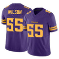 Vanessashop M.Vikings #55 Eric Wilson Player Purple Limited Alternate Vapor F.U.S.E. Home Game Stitched Jerseys