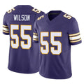 Vanessashop M.Vikings #55 Eric Wilson Player Purple Limited Classic Vapor F.U.S.E. Home Game Stitched Jerseys